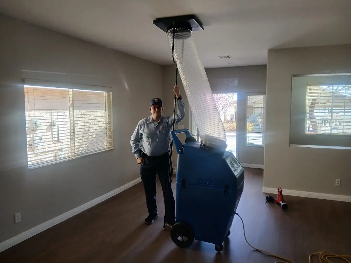 Professional Dryer Vent Cleaning work inside a Nottingham home